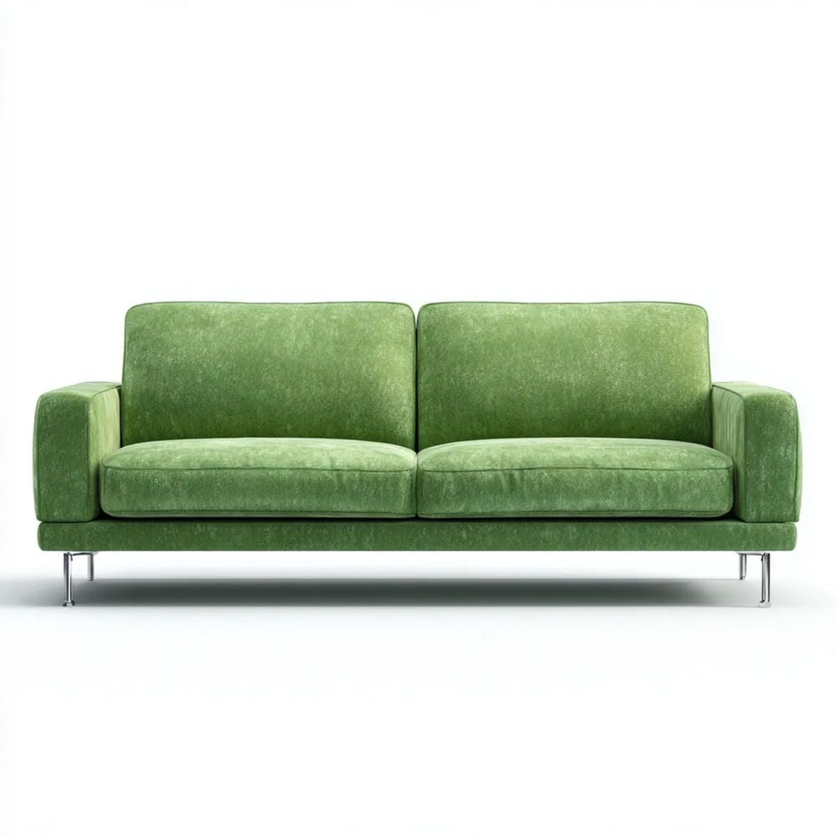 Sofa, 3-osobowa w płaskiej sofie w poliestrze, 220 x 90 x 85 cm