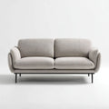 Sofa, 2-osobowa poliestrowy Prosta sofa z metalową nogą 180 x 85 x 82 cm